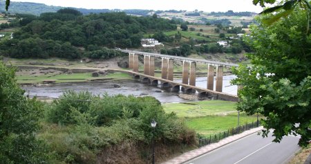 El Miño en Portomar�n El Miño en Portomar�n