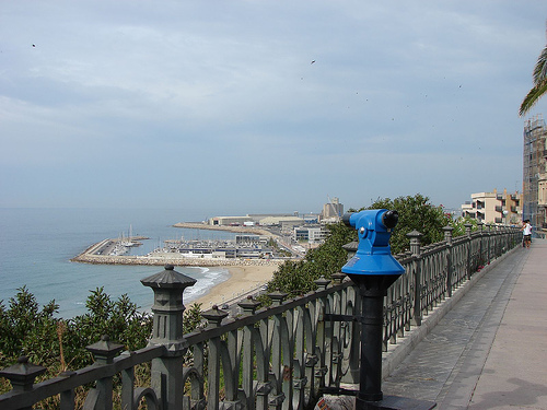Playa del Milagro desde el Balcón del Mediterráneo