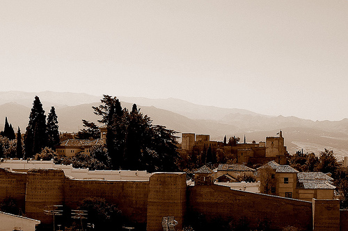 La Alhambra desde el Mirador de San Cristóbal