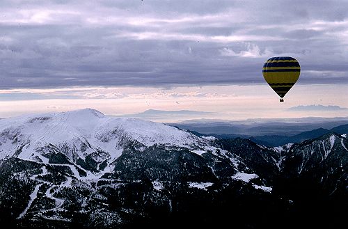 En globo desde Alp