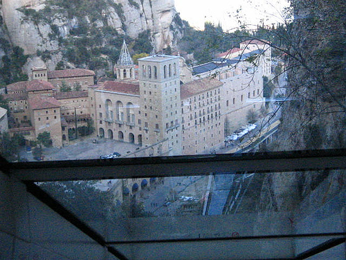 Desde el funicular del Monasterio