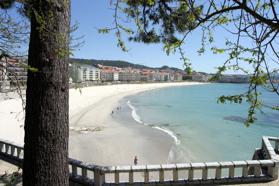 Sanxenxo Playa del Silgar en Sanxenxo