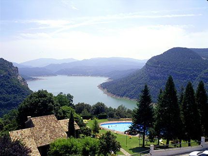 Vistas desde el Parador de Vic Sau