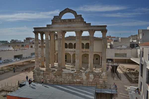 Templo de Diana en Mérida