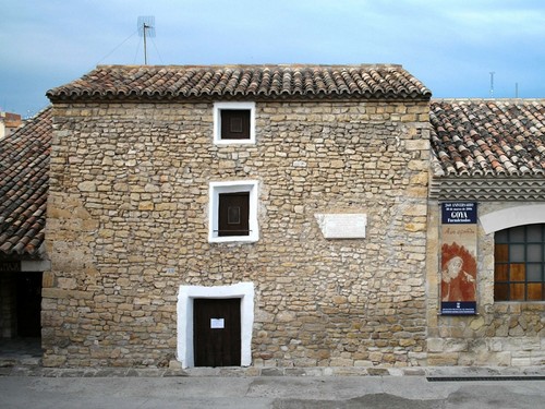 Casa natal de Goya en Aragón