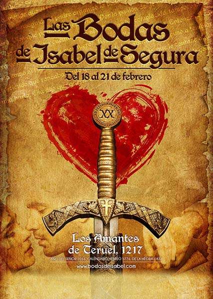 Cartel de las Bodas de Isabel 2016