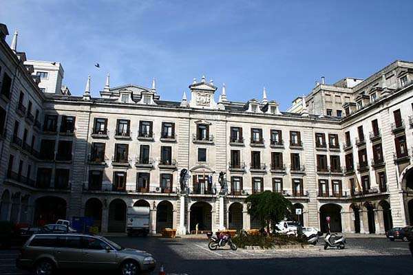 Plaza Porticada en Santander