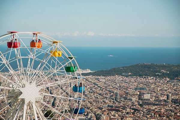 Barcelona desde el Tibidabo