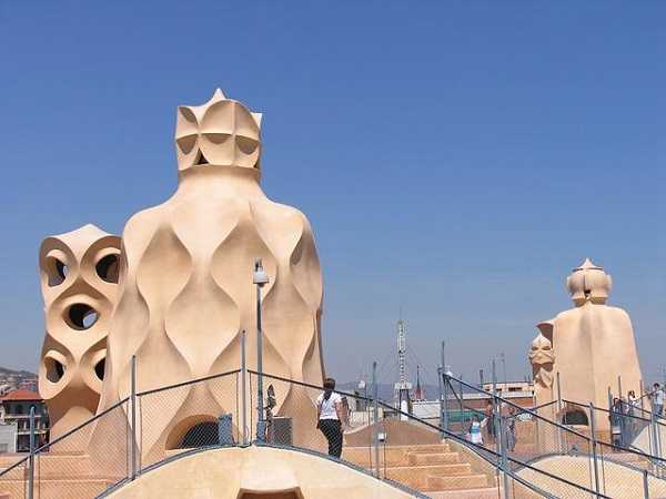 La Pedrera - Casa Milá - tejado