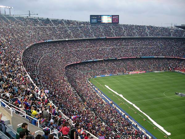 Nou Camp en Barcelona