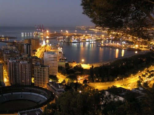 Fotos de Malaga, amanecer Fotos de Malaga, amanecer