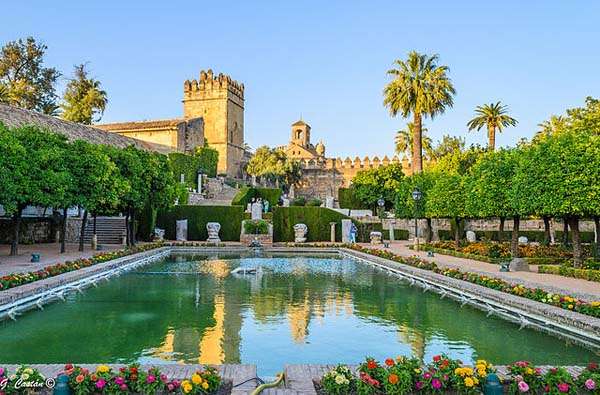 Alcazar de los Reyes Católicos en Córdoba