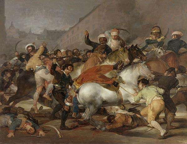 La carga de los Mamelucos de Goya