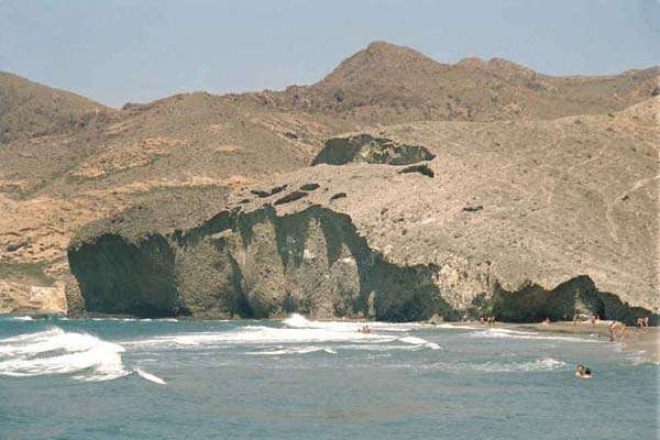 Playa del Mónsul en Cabo de Gata