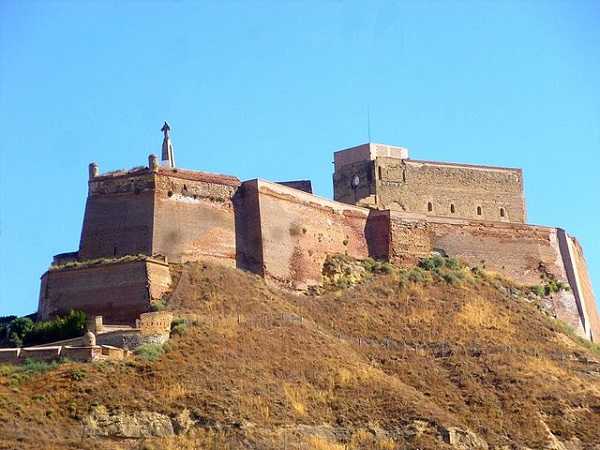 Castillo de Monzón, en Huesca