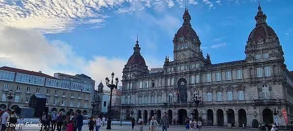 Plaza María Pitá en A Coruña