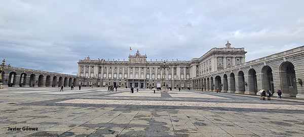 Palacio Real de Madrid - patio interior